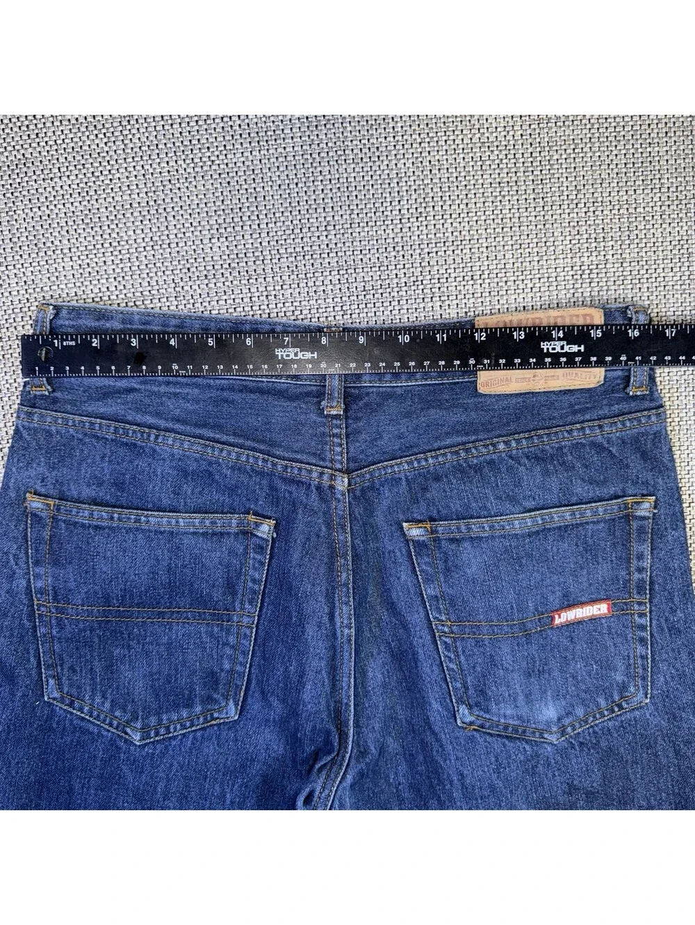 Y2K Lowrider The Boulevard Classic Jeans Men’s 34x32 Dark Wash Straight Leg